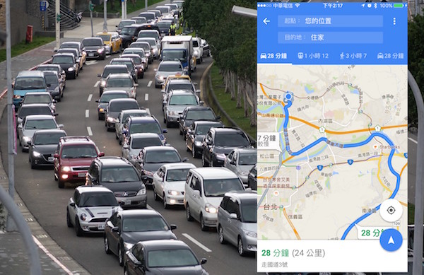每天都不知道上班會不會遲到嗎?現在 Google Maps 的新功能來幫你!