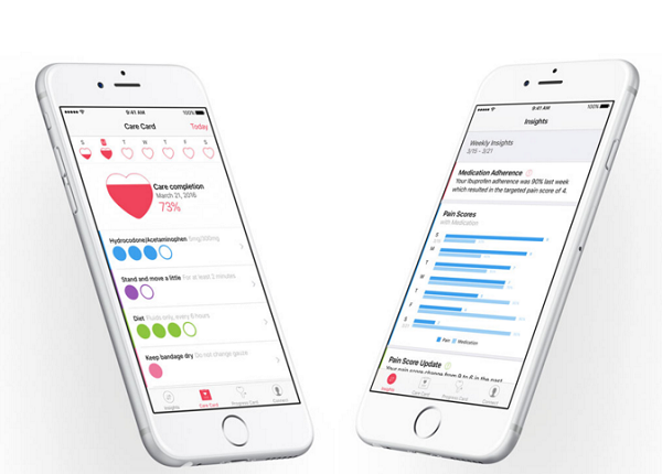 CareKit 可以讓用戶追蹤慢性疾病和長期的健康狀況(圖/Apple)