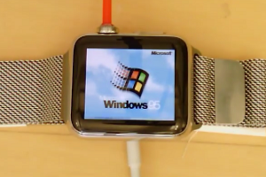 Windows 95 回來了？經典作業系統重現 Apple Watch！