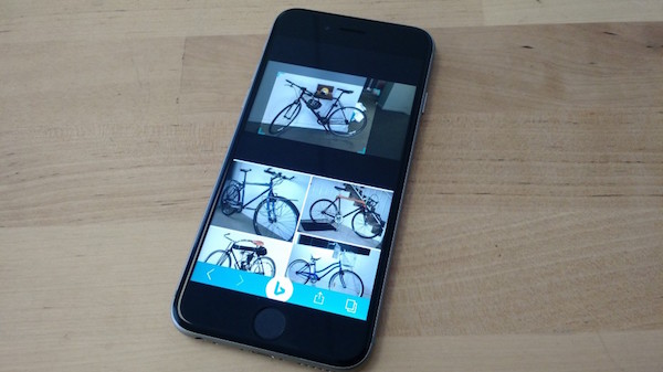 想搜尋什麼?現在用 iPhone 一拍就知道了!(圖片來源/擷取自 venturebeat  網站)