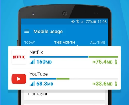 Opera Max 可以最大限度避免 App 偷偷消耗流量(圖/Google Play)