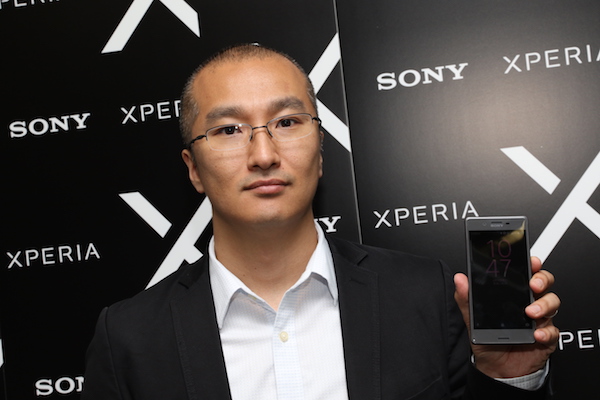 Xperia X 系列手機的產品計畫資深經理染谷陽佑（Yosuke Someya）