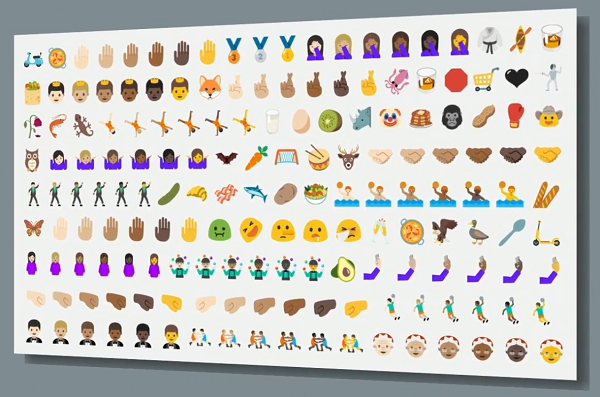 Android 支援 Unicode 9，並且加入不少職業女性符號（圖／Google）