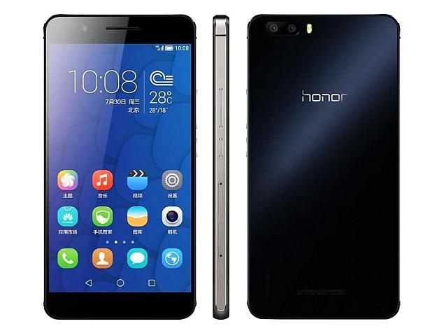 華為 Hornor 6 Plus,同樣搭載了雙鏡頭(圖/華為)