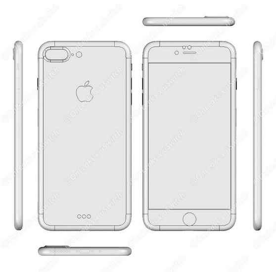 5.5 吋 iPhone 7 傳出會搭載雙鏡頭模組(圖/Onleaks)