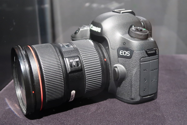這次的試作機是以5D 系列機身為基礎打造（圖片來源／Canon）