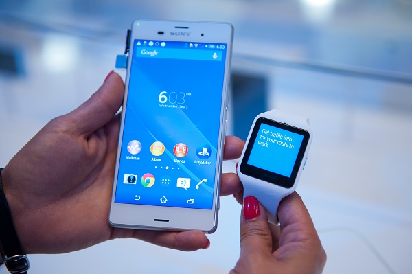Xperia Z3 是 Sony 經典的智慧型手機(圖/美聯社)