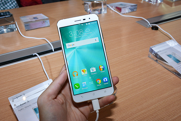 ZenFone 3 標準版採用 Snapdargon 625 處理器(圖/記者譚偉晟拍攝)