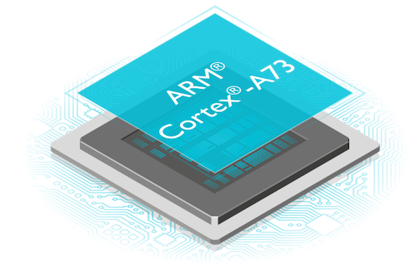 ARM 在本屆 Computex 展前發表的最新 Cortex A73 處理核心 （圖片來源／擷取自 ARM 網站）