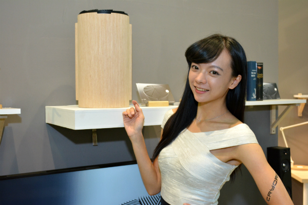 Cryorig 團隊希望能替這款主機打造更多材質的外殼,讓電腦成為家中的擺設之一
(圖/記者譚偉晟拍攝)