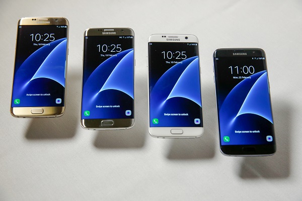 Samsung Galaxy S7 Edge(圖/彭博社)