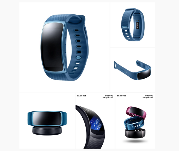 Gear Fit 2 採用 IP68 防水規格(圖/Samsung)