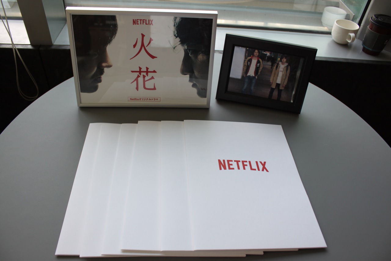 Netflix 推出日本原創自製影集《火花》(記者劉季清攝)