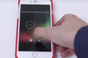 終於成真了?iPhone 6 Plus 成功運行 Android 系統! 終於成真了?iPhone 6 Plus 成功運行 Android 系統!