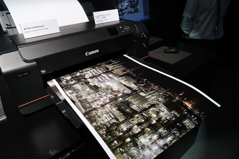 這才叫高畫質!Canon 展示肉眼難辨超精細輸出畫面!