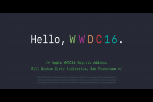 [2016 WWDC] 蘋果新科技大爆發！WWDC 大會不可錯過 5 大重點