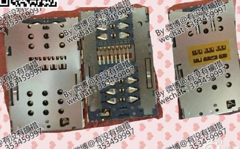 中國手機維修廠爆料 iPhone 7  將有雙 SIM 卡插槽(圖片來源/擷取自 Rocl Fix 網站)