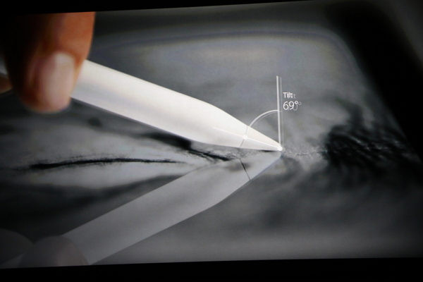 觸控筆 Apple Pencil 於去年推出(圖/Apple)