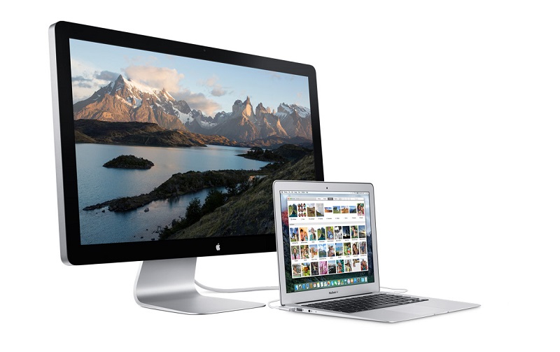 Apple 的 Thunderbolt 顯示器規格已經相當過時(圖/Apple)