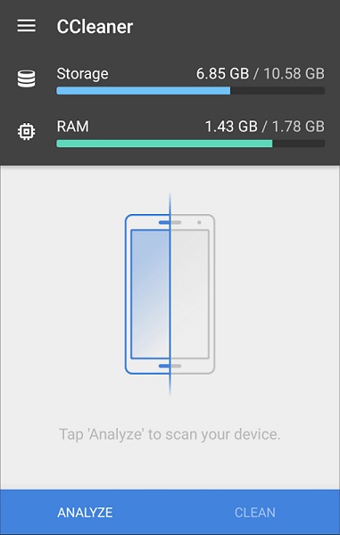 CCleaner 可以幫助 Android 手機清理快取等暫存檔案(圖/Google Play)