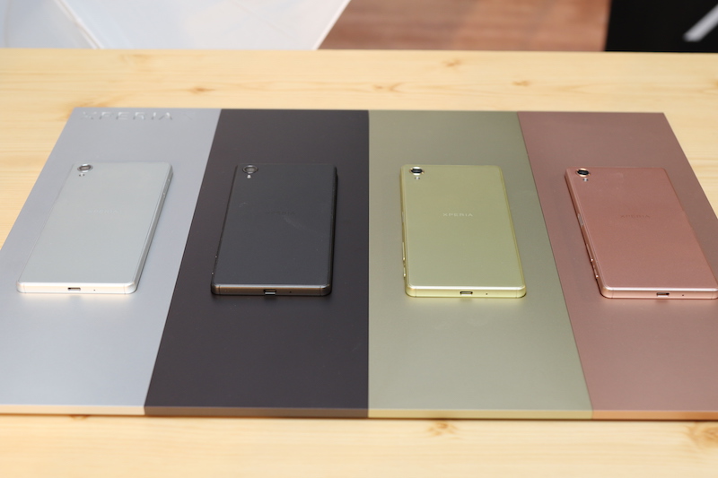 Xperia X 系列新機已經在台開賣（圖／記者陳宜豐拍攝）