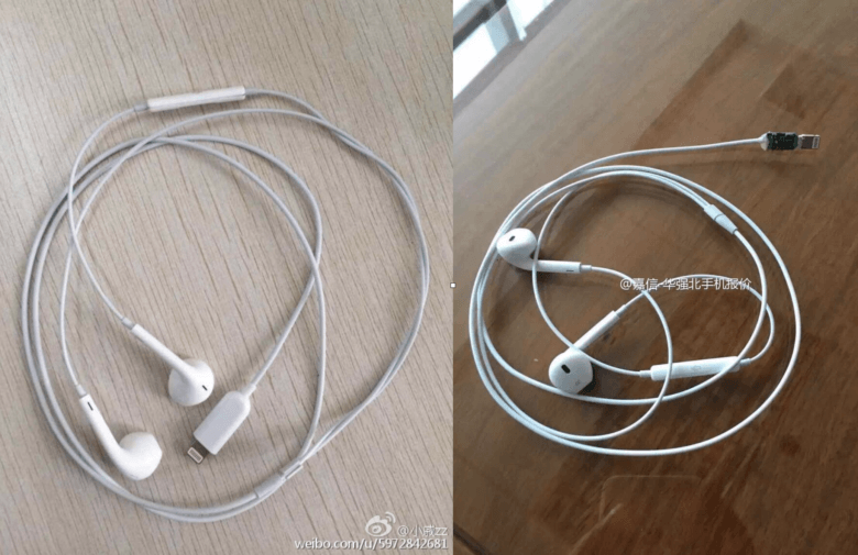 疑似 iPhone 7 將使用的 Lightning 耳機照片(圖/Cult of Mac)