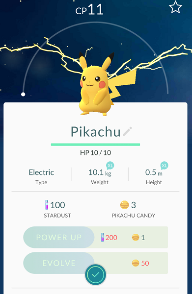 《Pokémon GO》在台灣也已經有了捕捉皮卡丘的方法(圖/《Pokémon GO》)