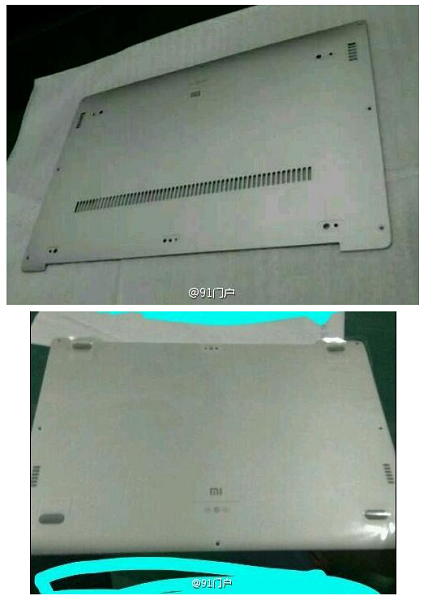 小米筆電實機照疑似曝光(圖/91門戶)