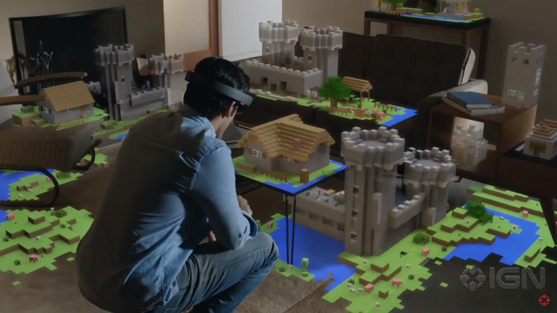 Microsoft 認為 MR 混合實境可以帶來比 AR 擴增實境更高的發展潛力(圖/Microsoft)