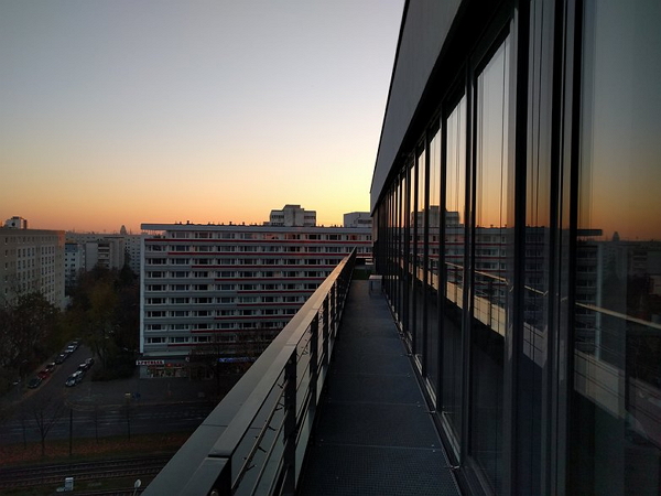 以 NEXUS 6P 拍出的夕陽景色(圖/翻攝自AndroidPit)