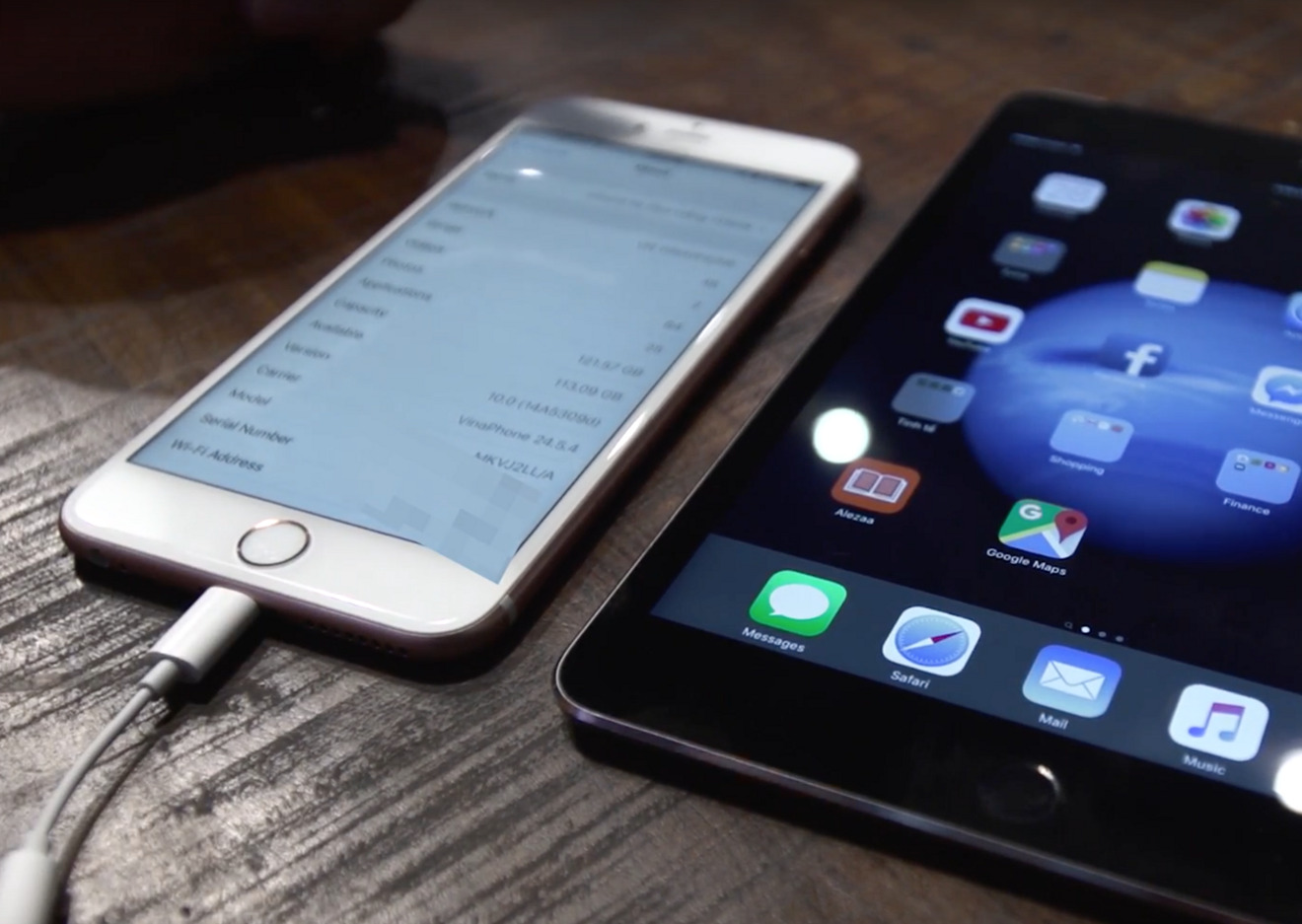 影片中可以看到該配件可以使用在 iOS 10 Beta 系統上（圖／Tingth.vm）