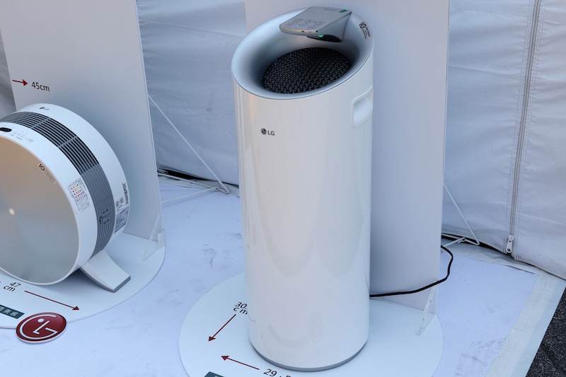 直立式的 PuriCare 超淨化大白空氣清淨機