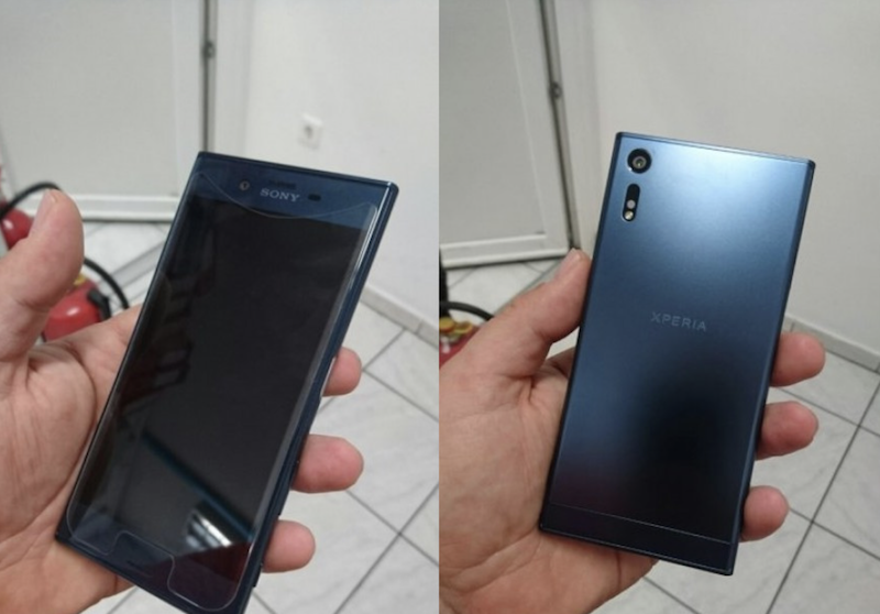 Xperia XR 的可能正反實機照片(圖片來源/擷取自 PhoneArena 網站)