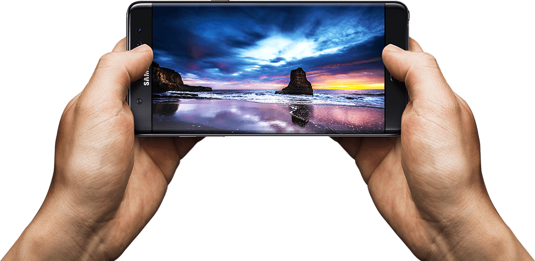 Galaxy Note 7 是全球第一個採用 HDR 螢幕的手機(圖/Samsung)