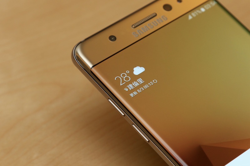 Galaxy Note 7 沒有什麼新的 Google 技術加持(圖/記者陳宜豐拍攝)