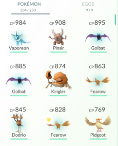 《Pokémon Go》遊戲中儘管是同一隻神奇寶貝,也會有不同的戰鬥力(圖/Tech Crunch)