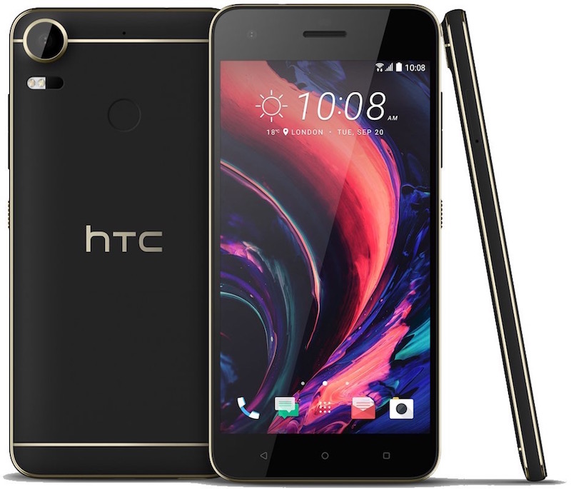 網路爆料客 evleaks 爆料的 HTC Desire 10 Liftstyle 黑色機身外觀(圖片來源/擷取自 evleaks  推特頁面)