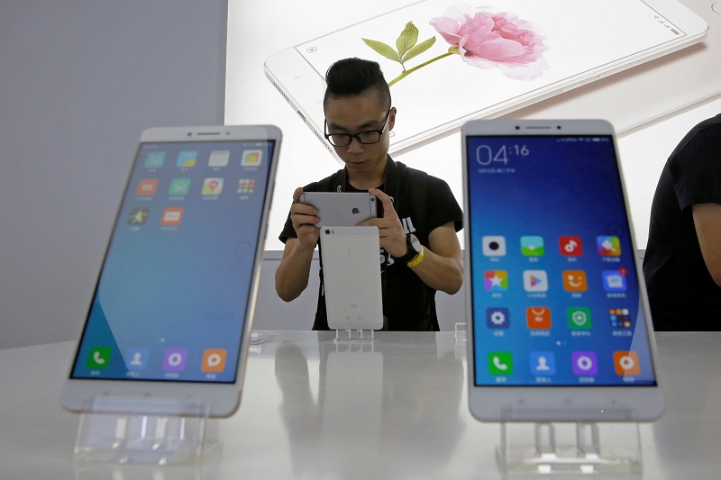 小米在中國的銷量也出現大幅滑落(圖/路透社)