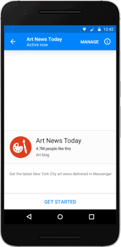 Messenger 聊天機器人未來允許推送廣告(圖/Android Headline)