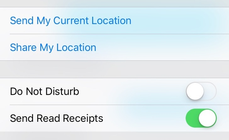 iOS 10 允許用戶針對特定聯絡人關閉已讀通知(圖/BGR)