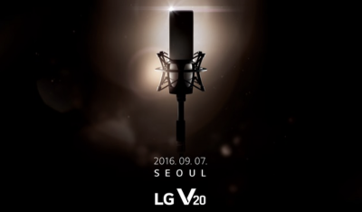 創造兩個第一?LG 宣布將於 9/6 發表 V20! 創造兩個第一?LG 宣布將於 9/6 發表 V20!