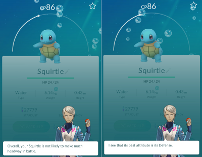 隊長偷偷暗示 IV 值?《Pokémon Go》新評價功能剖析! 隊長偷偷暗示 IV 值?《Pokémon Go》新評價功能剖析!