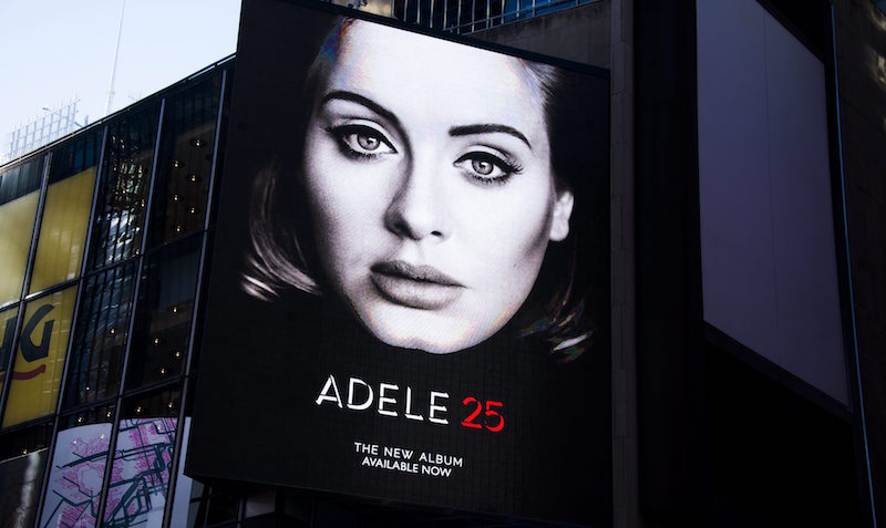 如 Adele 這類的的人氣歌手,其新作品是否會在服務中上架,可能是線上音樂平台是否能勝出的關鍵點!(圖片來源/歐新)