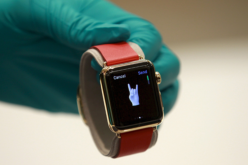 就連 Apple Watch  也可能在這次發表會中推出新版(圖片來源/法新)