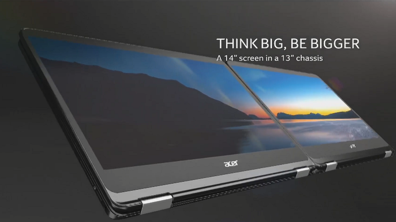 Acer Spin 7 採用 Intel 第七代 Core i7 處理器(圖/Acer)