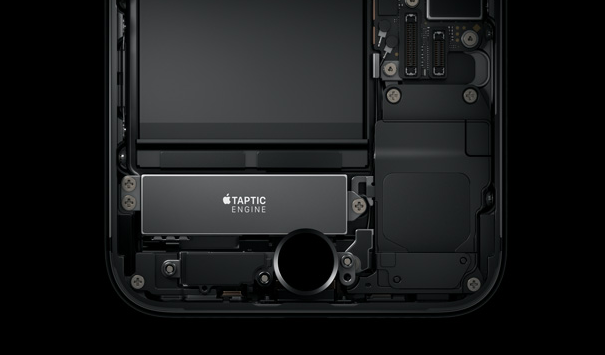 Taptic Engine 可以在用戶按壓時提供震動回饋（圖／Apple）