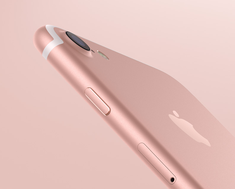 iPhone 7 因為液體造成的損害,不在保固範圍內(圖/Apple)