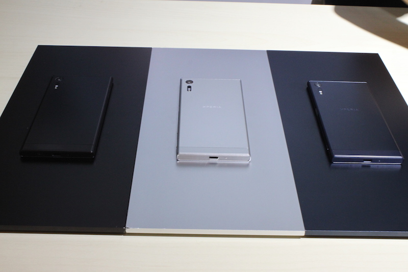 Xperia XZ 為 Sony 今年下半年旗艦機款(記者劉季清攝)