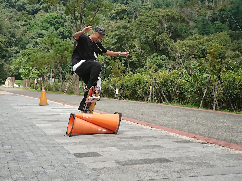 Xperia XZ 開啟預測追蹤對焦功能後，捕捉動態物體可以更清楚精準（記者劉季清攝）