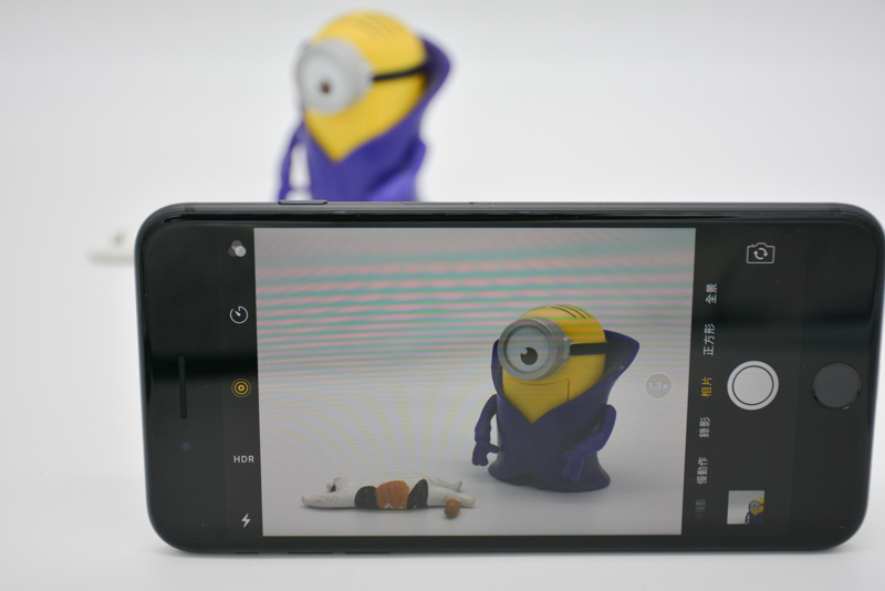 iPhone 7 Plus 可以使用 2 倍光學變焦拍攝(圖/記者譚偉晟拍攝)